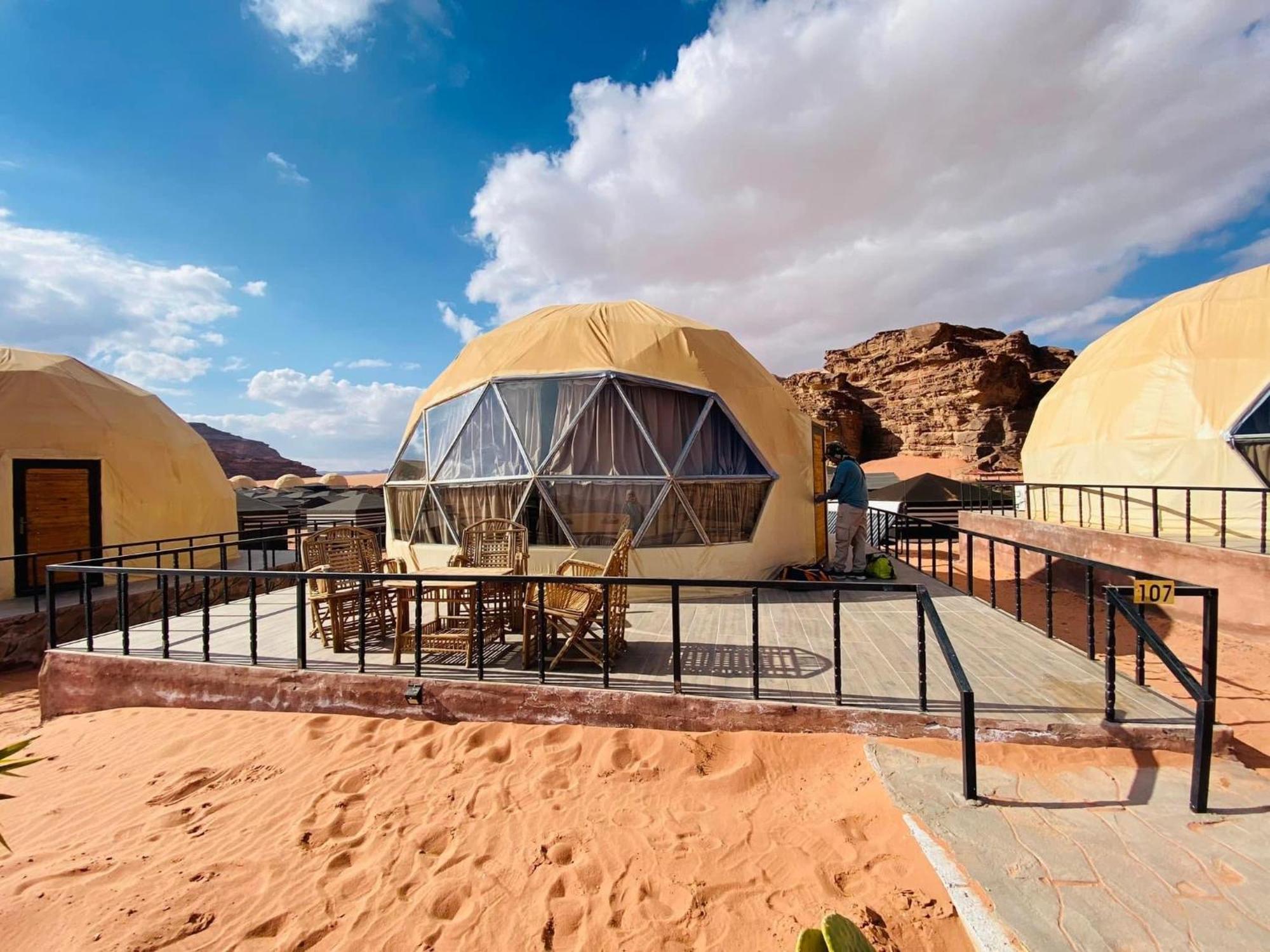 Hotel Wadi Rum Starlight Camp Exterior foto